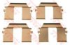 TRW PFK427 Accessory Kit, disc brake pads